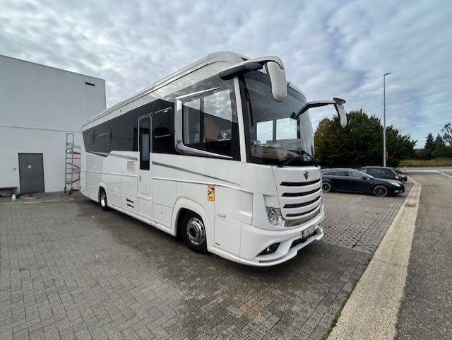 Mobilhome Concorde Carwash Resultaat